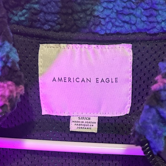 AmericanEagle UNISEX Purple Zipup - Picture 5 of 8